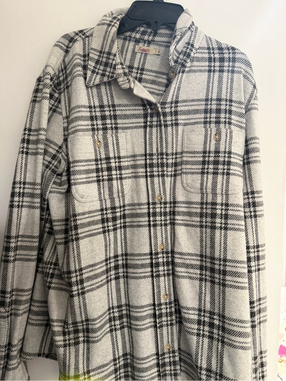 Faherty Flannel Plaid Button-Down Shirt